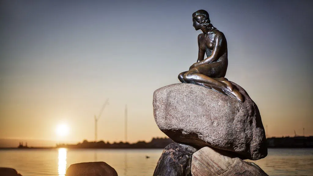 De Kleine Zeemeermin (Den lille Havfrue), Langelinie, Kopenhagen