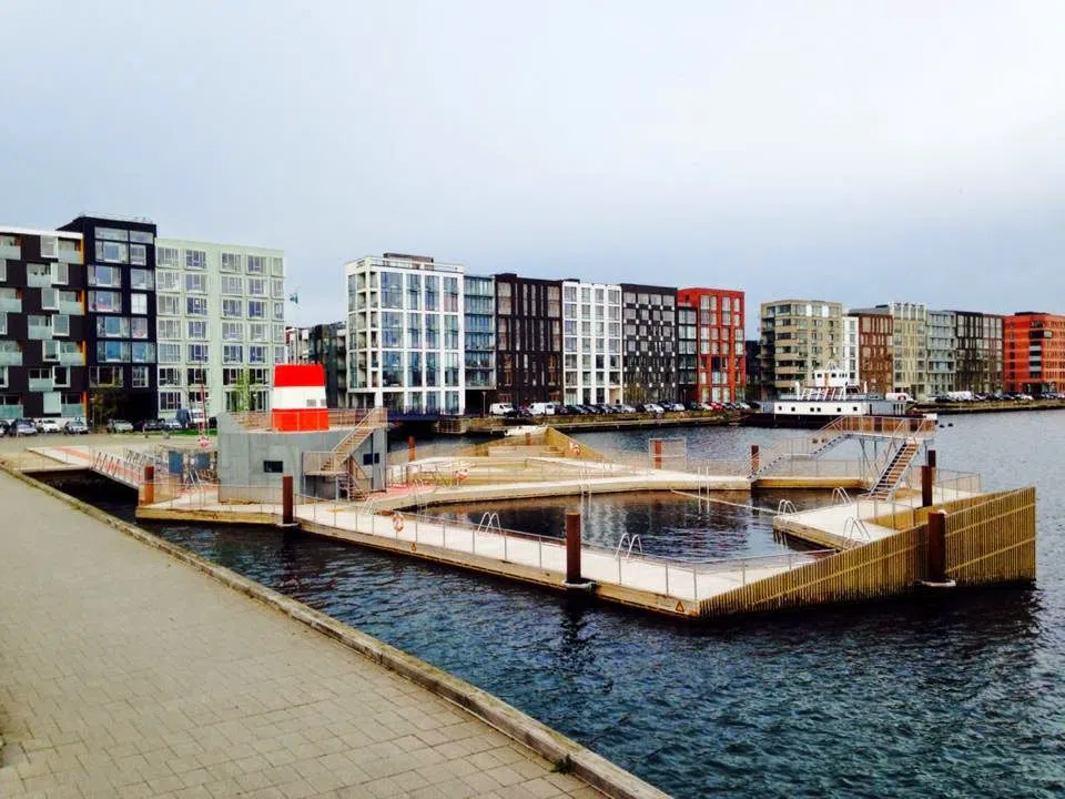 Sluseholmen Havnebad (Korallenbad), Kopenhagen