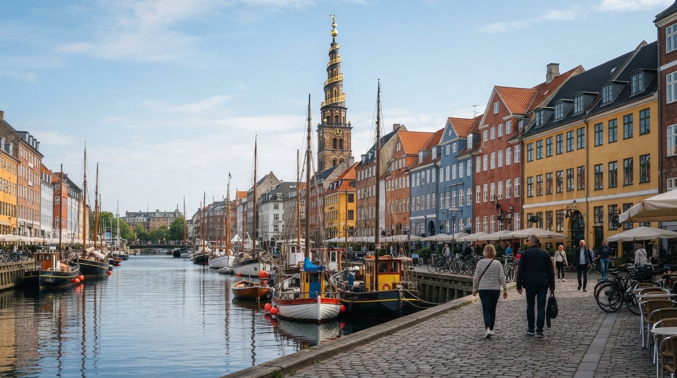 Christianshavn, Copenhagen: canals, church spires and counterculture